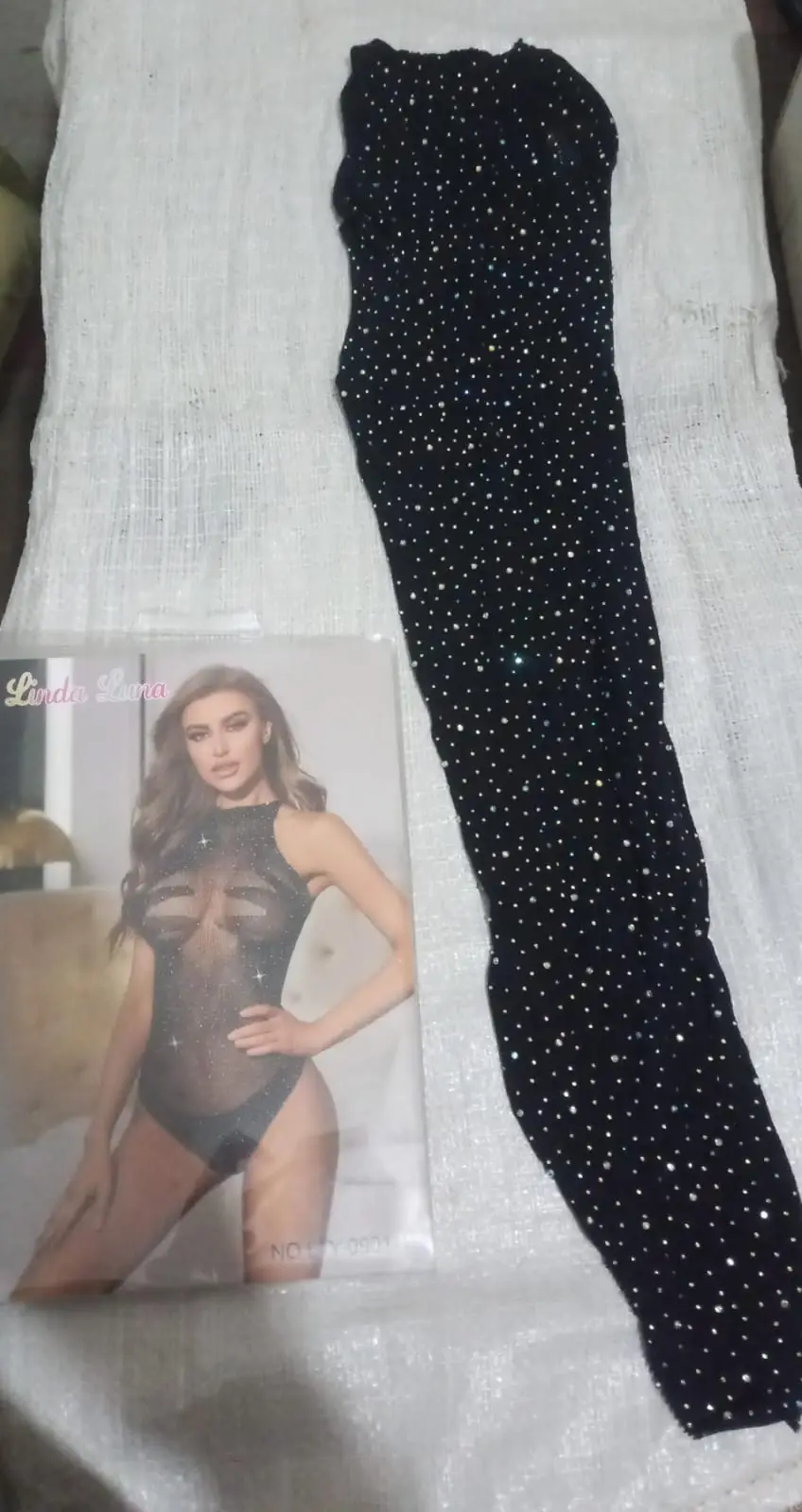 Net Half Body Stocking Fishnet / Night Suit / Lingerie