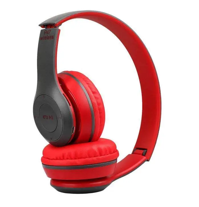 P47 Wireless Headphones Bluetooth Foldable Headset with FM Radio