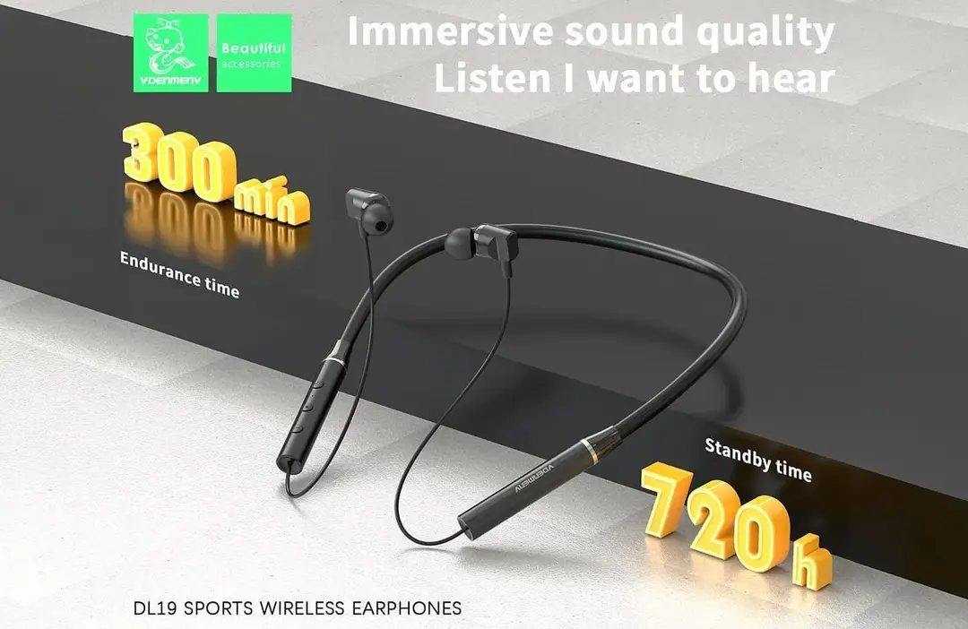 DL19 Sports Wireless Neckband Earphones