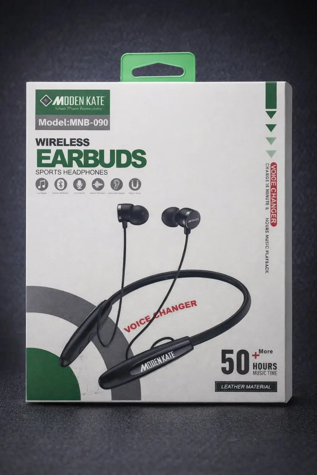 Modern K8 Neckband Wireless Earphones | Bluetooth 5.2