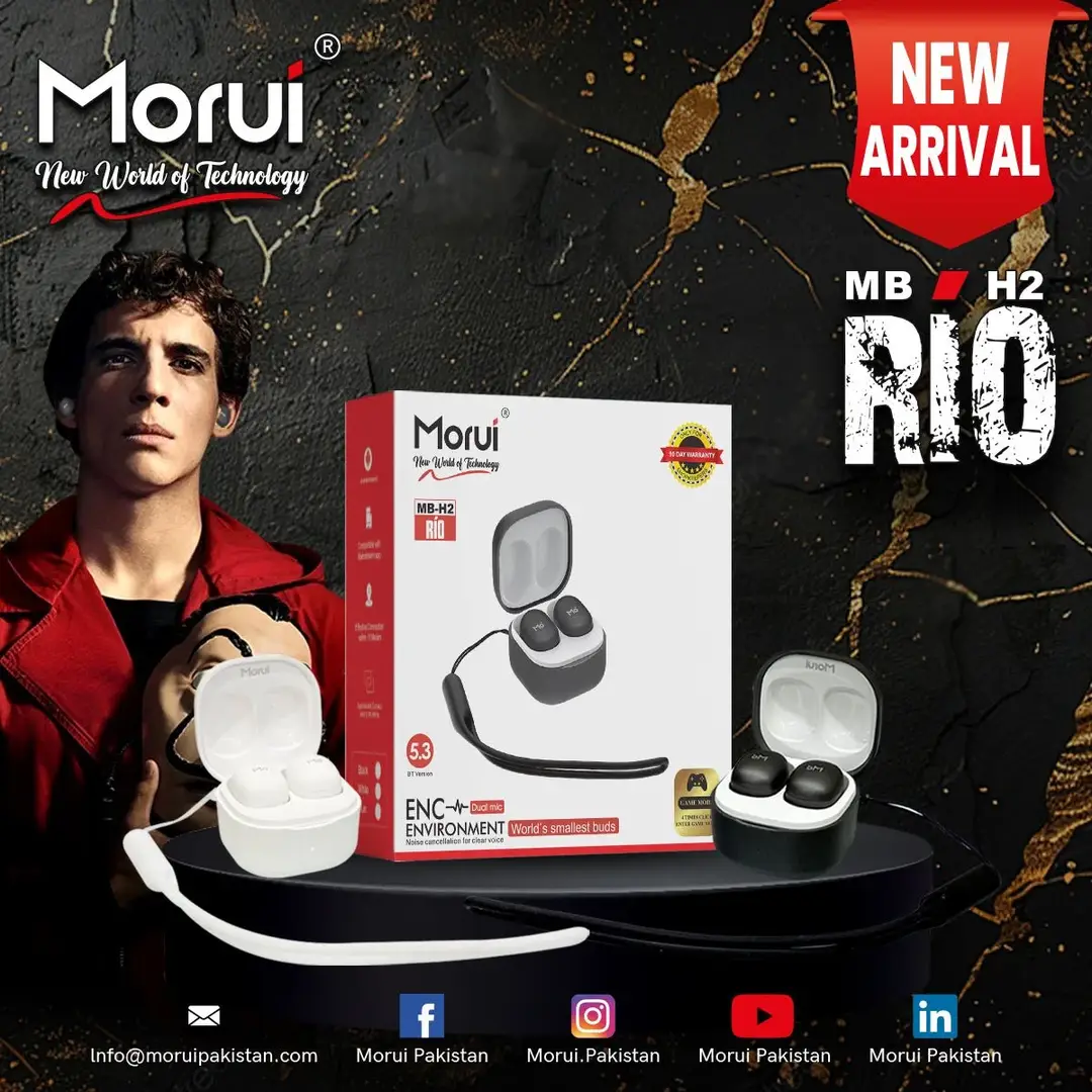 Morui MB-H2 RIO Wireless Bluetooth Earbuds with Game Mode