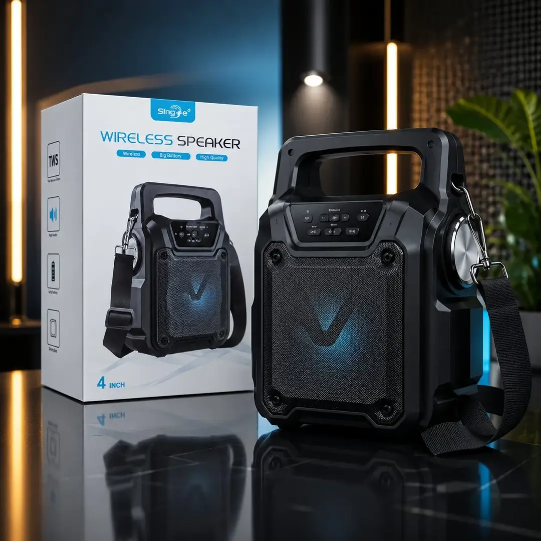 Portable Solar Wireless Bluetooth Speaker