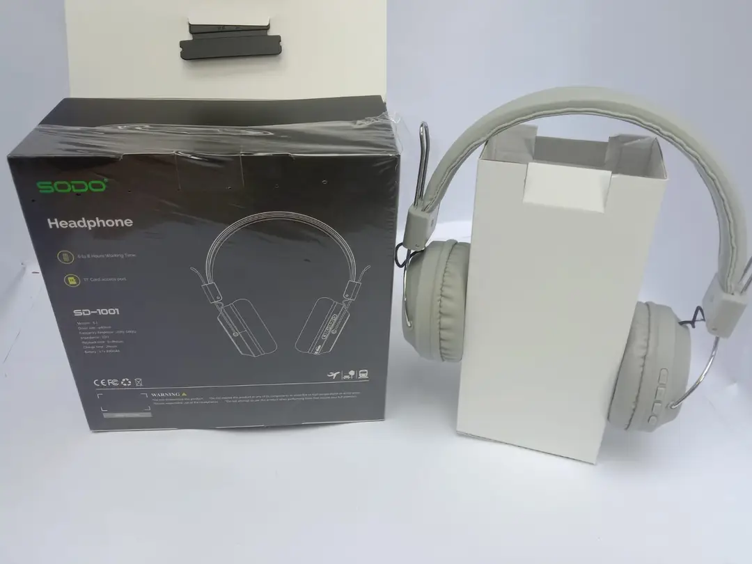 Grey Long-Lasting Battery With Fast Charge 1001 Headphone