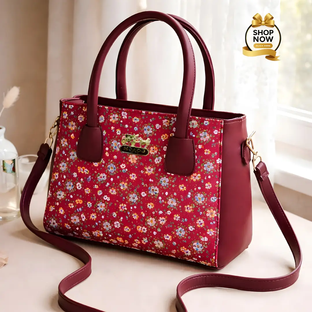 Women's Rexine Printed Shoulder Bag