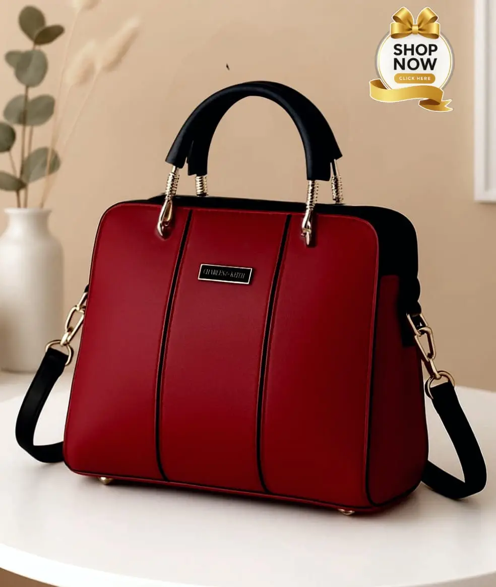 Women's Rexine Plain Hand Bag
