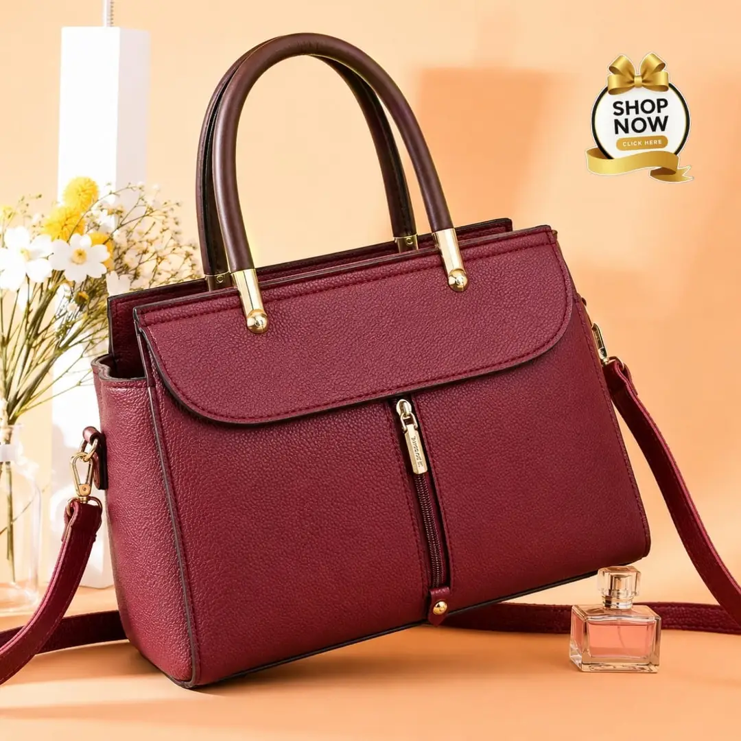 Women's Rexine Textured Hand Bag