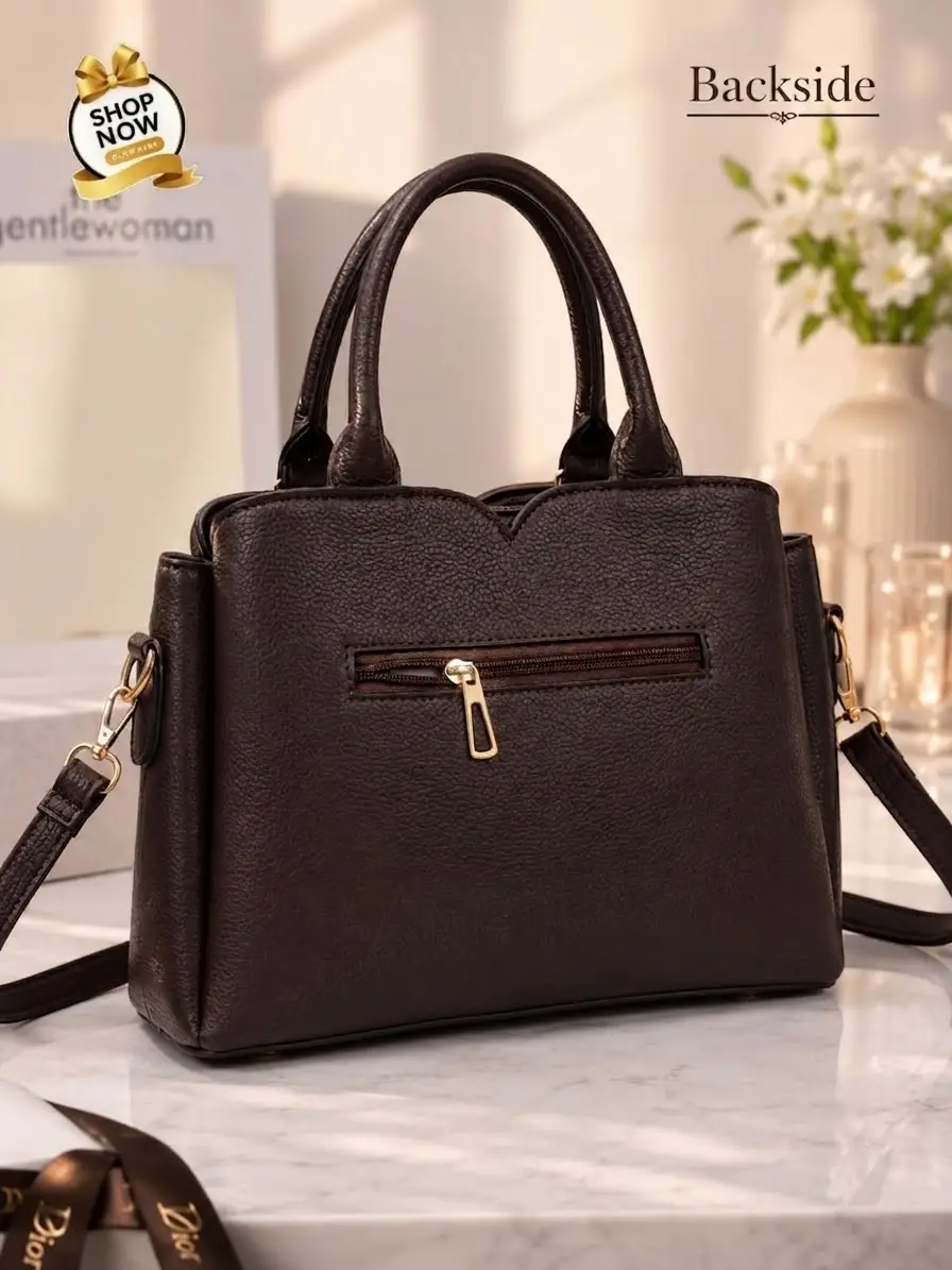 Women's Rexine Textured Hand Bag