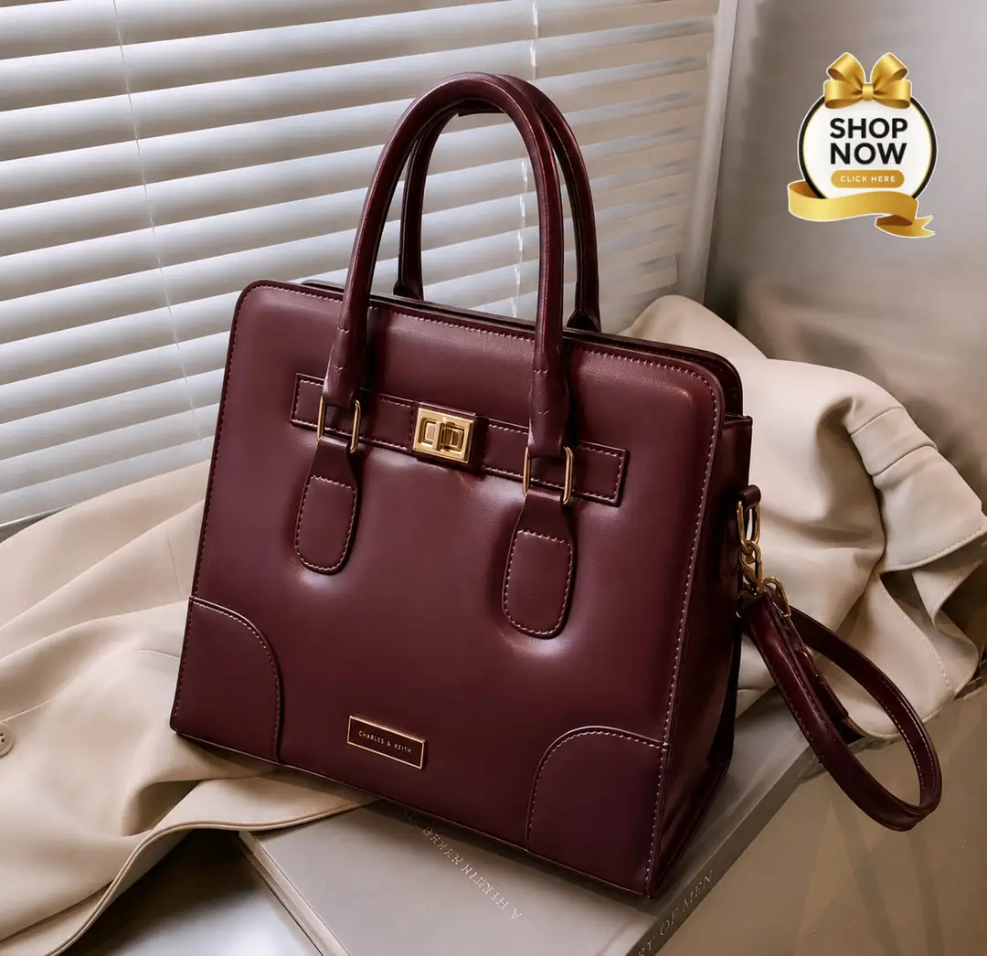 Women's Rexine Plain Hand Bag