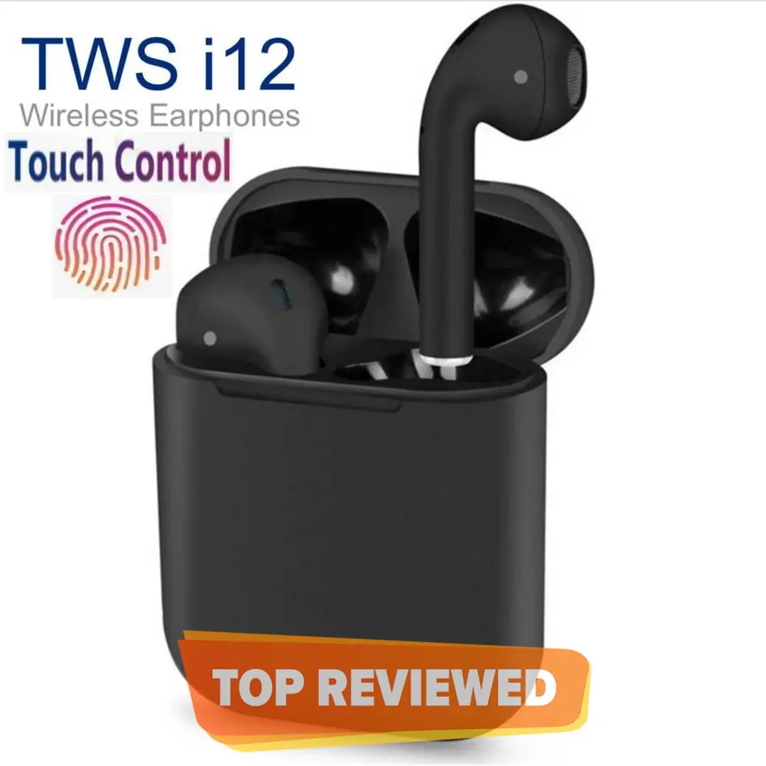 Black Long-Lasting Battery With Fast Charge 1 Airpods