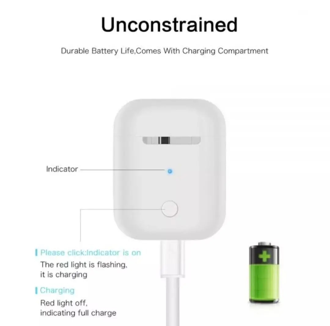 i12 TWS Wireless Earbuds Bluetooth Earphones