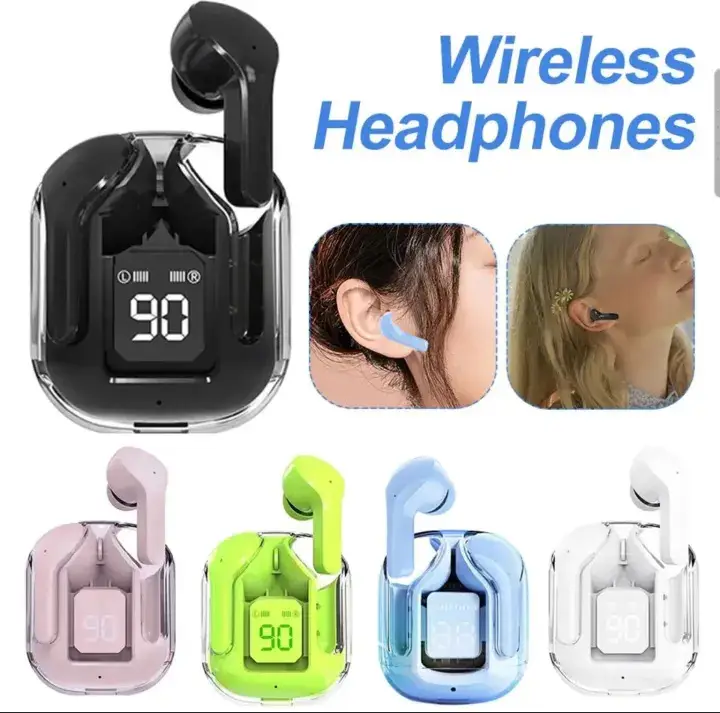 Air 31 True Wireless Stereo Earpods Crystal Transparent