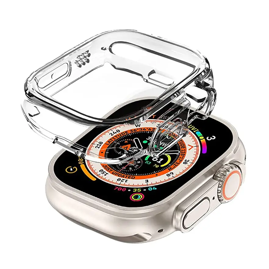 49MM Transparent Protective Case For Ultra Smart Watch