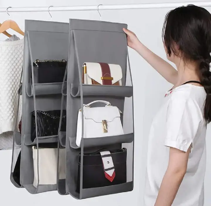 Hanger bag organizer