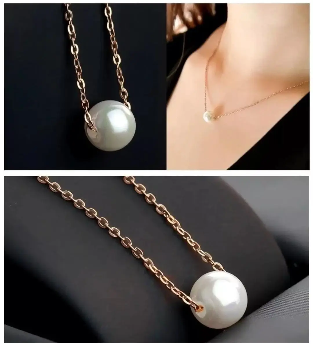 Pearl Necklace Set