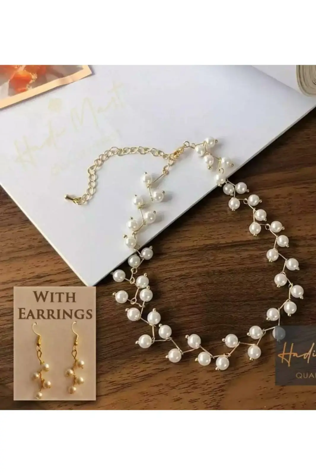 Pearl Necklace Set