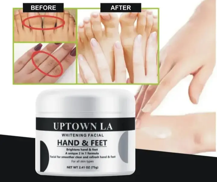 Up Town la hand and feet whitening cream