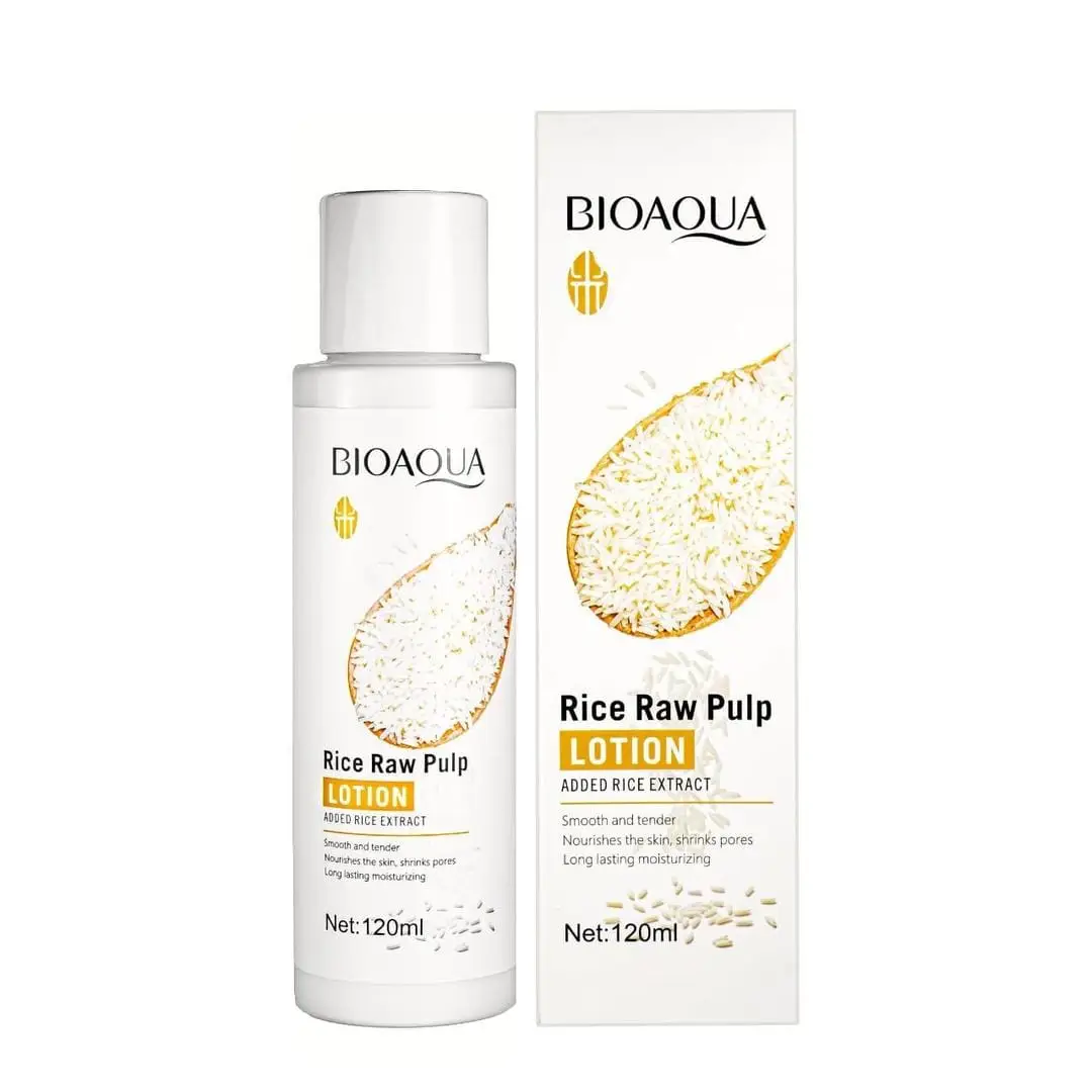 BIOAQUA Rice Raw Pulp Lotion With Rice  Extract 120ml
