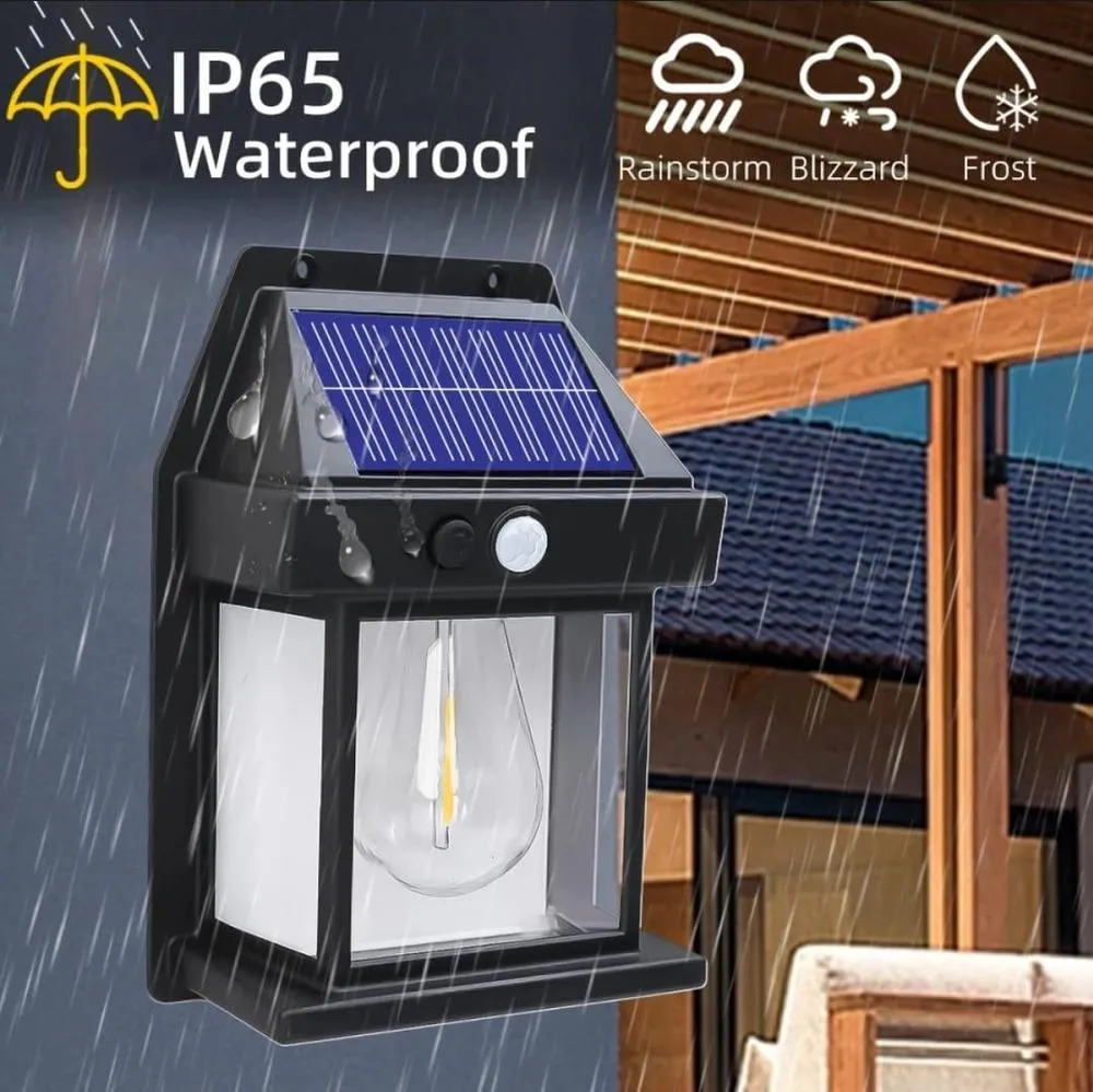 Rechargeable Solar Sensor Lamp