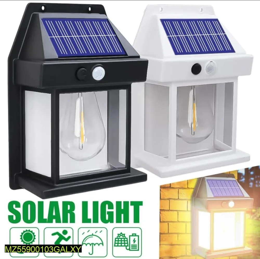 Rechargeable Solar Sensor Lamp
