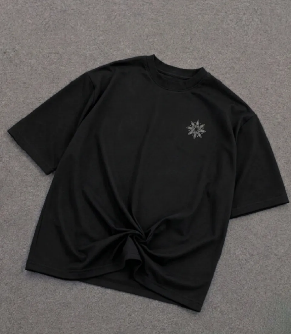 Men's Premium Drop Shoulder Printed T-Shirt