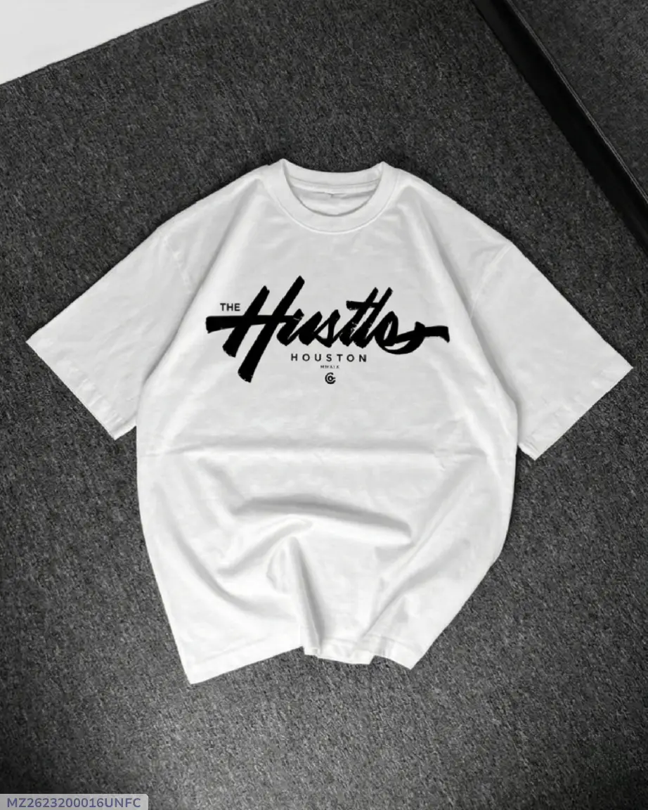 1 Pc Men's Cotton Jersey Printed T-Shirt