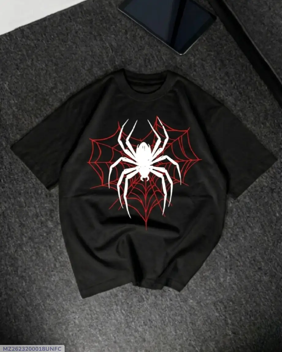 1 Pc Men's Cotton Jersey Printed T-Shirt