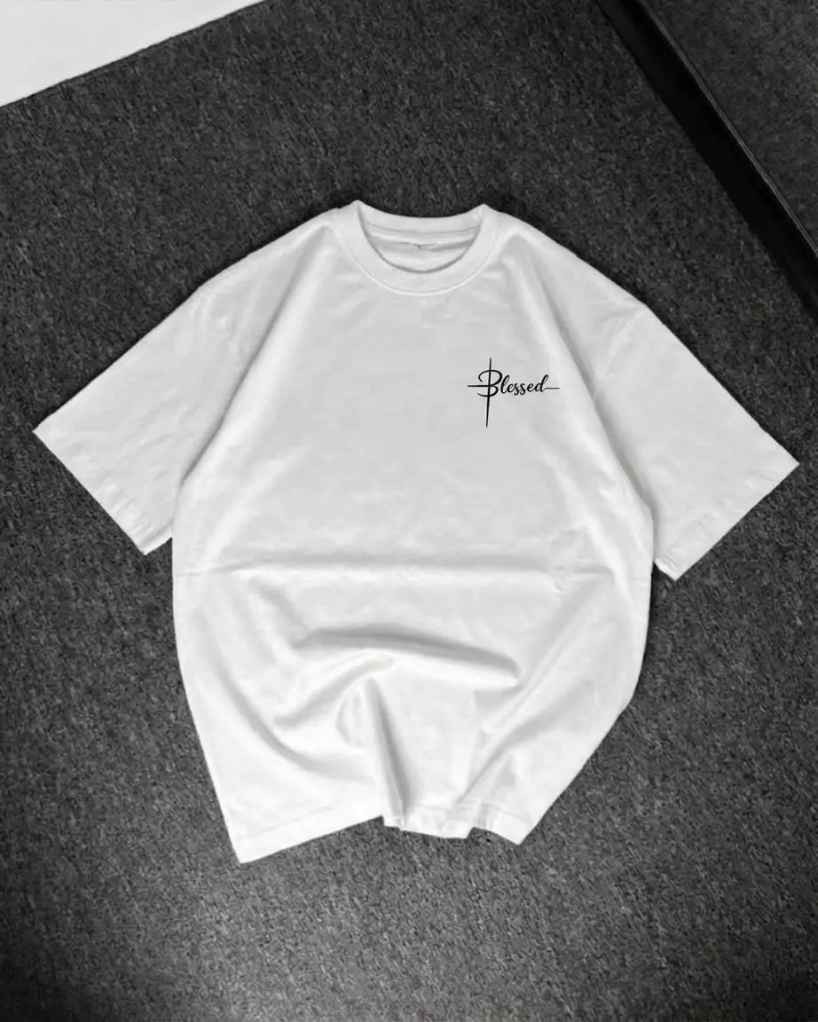 1 Pc Men's Cotton Jersey Printed T-Shirt
