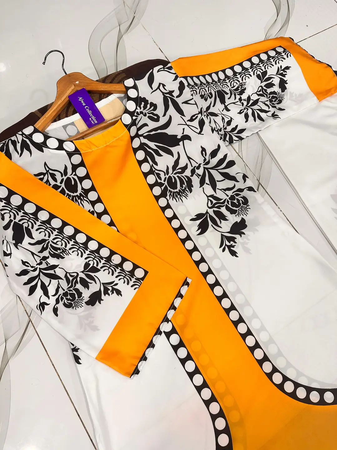 2 Pcs Women's Stitched Lawn Printed Shirt And Trouser