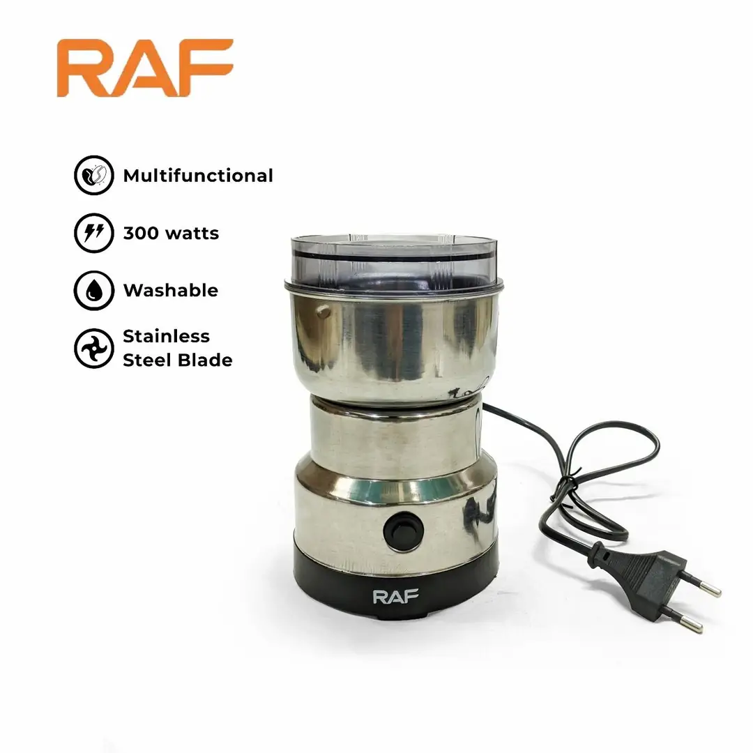 RAF Electric Masala Grinder Machine Stainless Steel Blades