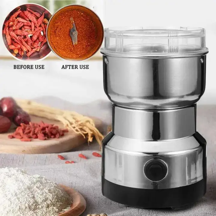 RAF Electric Masala Grinder Machine Stainless Steel Blades