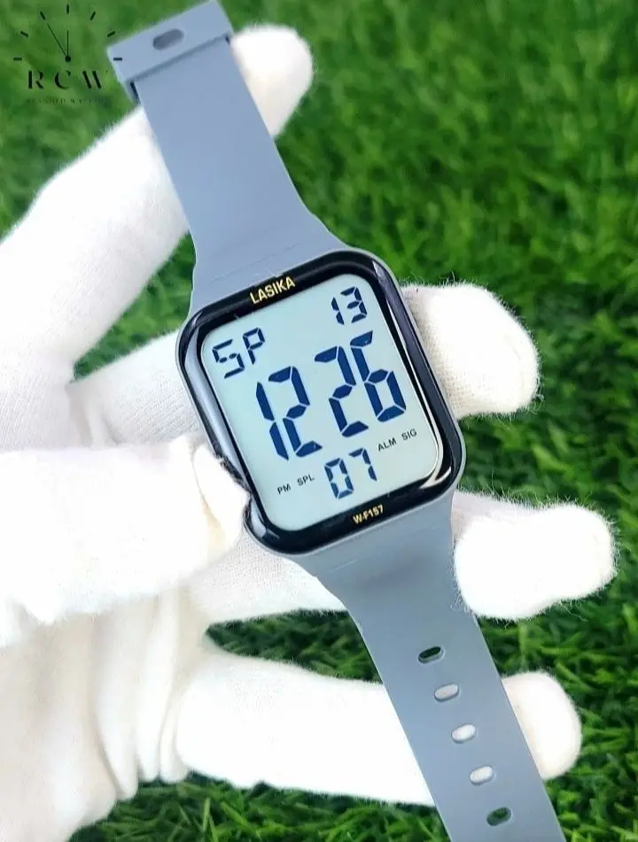 Digital LED Sport Watch for Men Boys Students Alarm Date