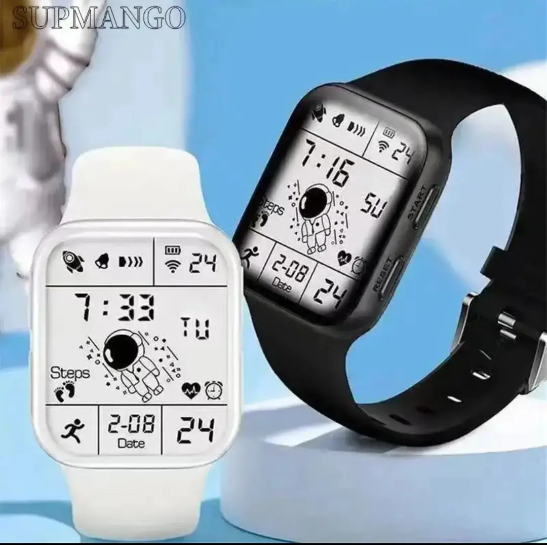 Digital LED Sport Watch for Men Boys Students Waterproof