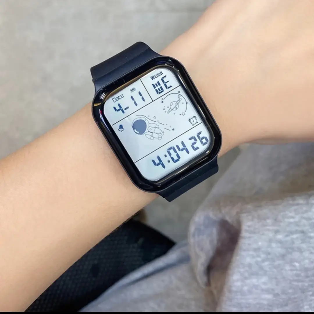 Digital LED Sport Watch for Men Boys Students Waterproof