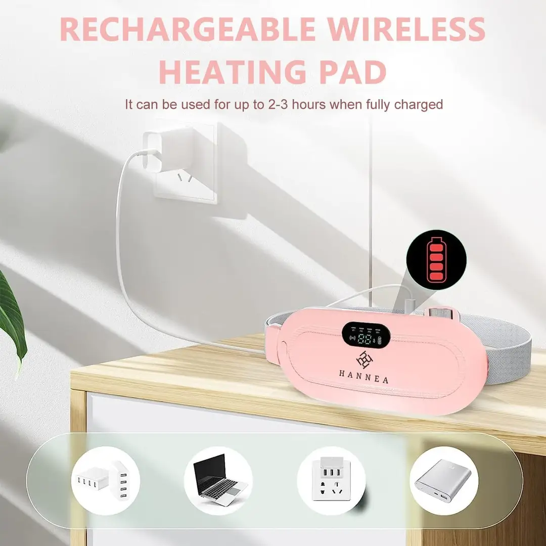 Electric Menstrual Heating Belt for Period Cramp Relief