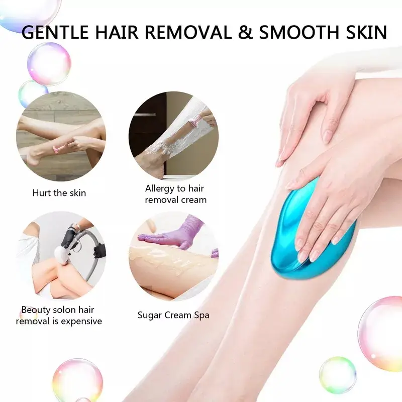 Crystal Hair Remover – Nano Glass Painless Hair Removal Tool for Men & Women