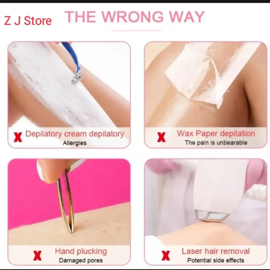 Crystal Hair Remover – Nano Glass Painless Hair Removal Tool for Men & Women