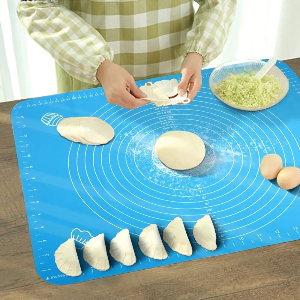 High Quality Large Silicone Roti Mat | Non-Stick Pastry & Fondant Rolling Mat | Reusable Chapati Dough Kneading Sheet | Food Grade Heat Resistant Baking & Rolling Mat