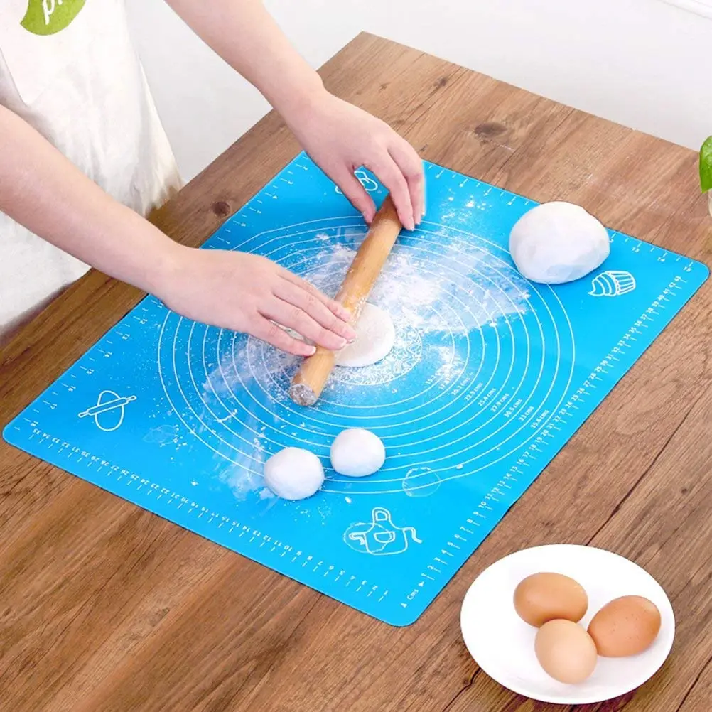 High Quality Large Silicone Roti Mat | Non-Stick Pastry & Fondant Rolling Mat | Reusable Chapati Dough Kneading Sheet | Food Grade Heat Resistant Baking & Rolling Mat