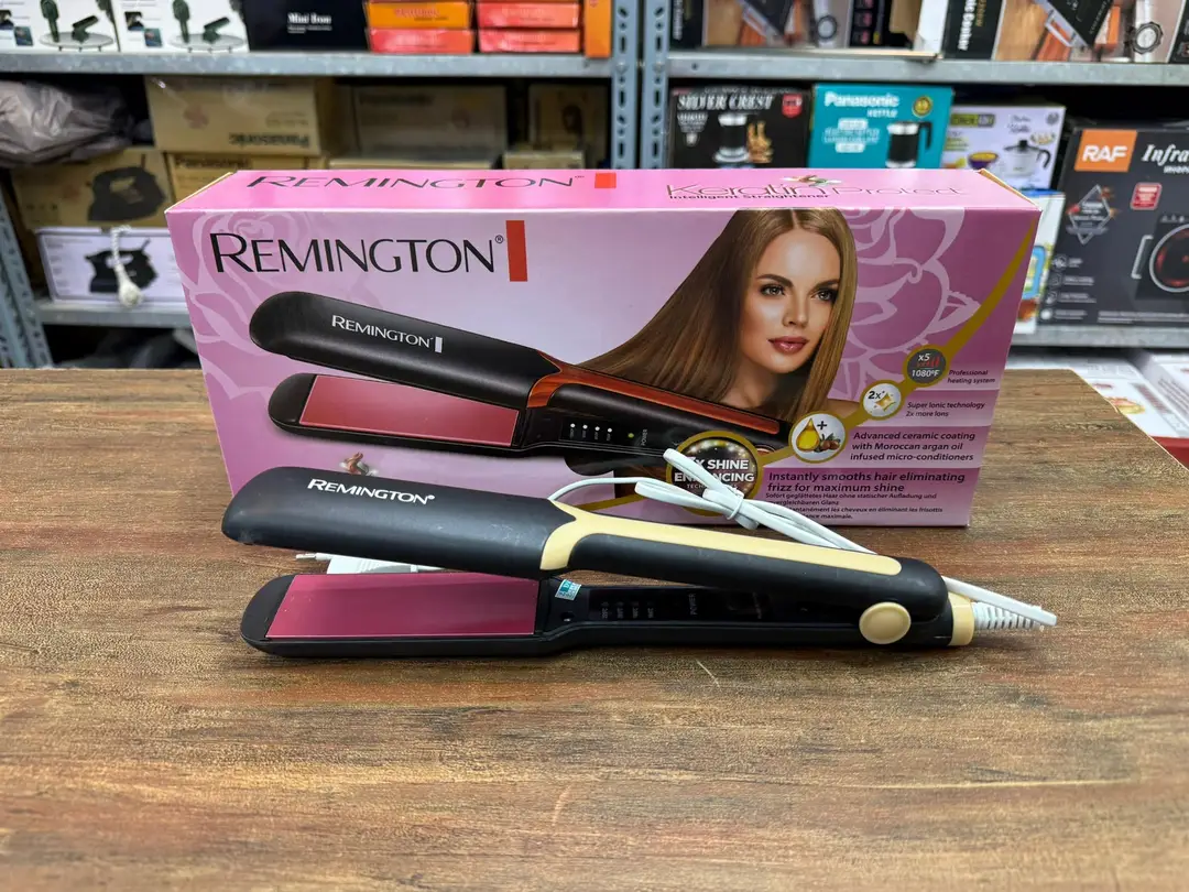 Remington Keratin Protect Hair Straightener Ceramic Plates