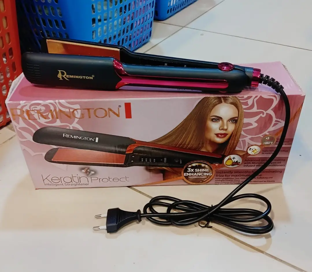 Remington Keratin Protect Hair Straightener Ceramic Plates