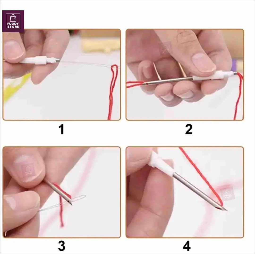 Embroidery Punch Needle Pen_DIY Hand Embroidery Pen Manual Cross Stitch Embroidery