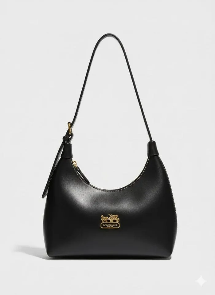 Women's Rexine Plain Shoulder Bag