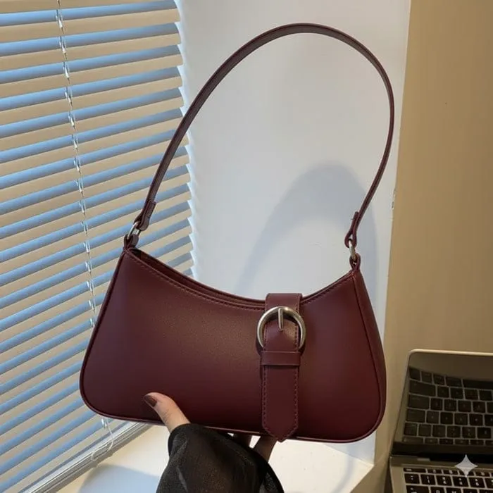 Women's Rexine Plain Shoulder Bag