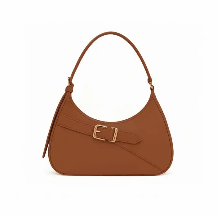 Women's Rexine Plain Shoulder Bag