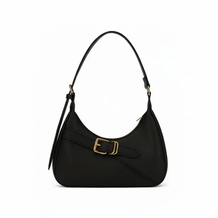 Women's Rexine Plain Shoulder Bag