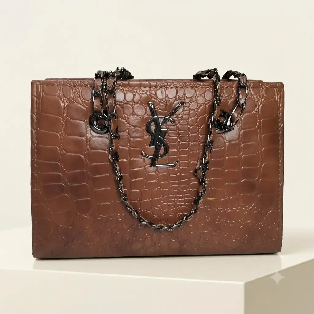 Women's Rexine Printed Hand Bag