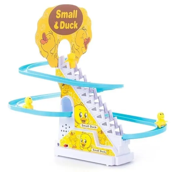 Delightful Sliding Track Toy with Penguins - 1 Pc Plastic Fun for Boys and Girls (Ages 1-5)