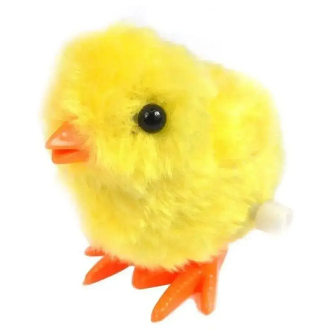 Yellow Wind-Up Baby Chick Toy for Kids