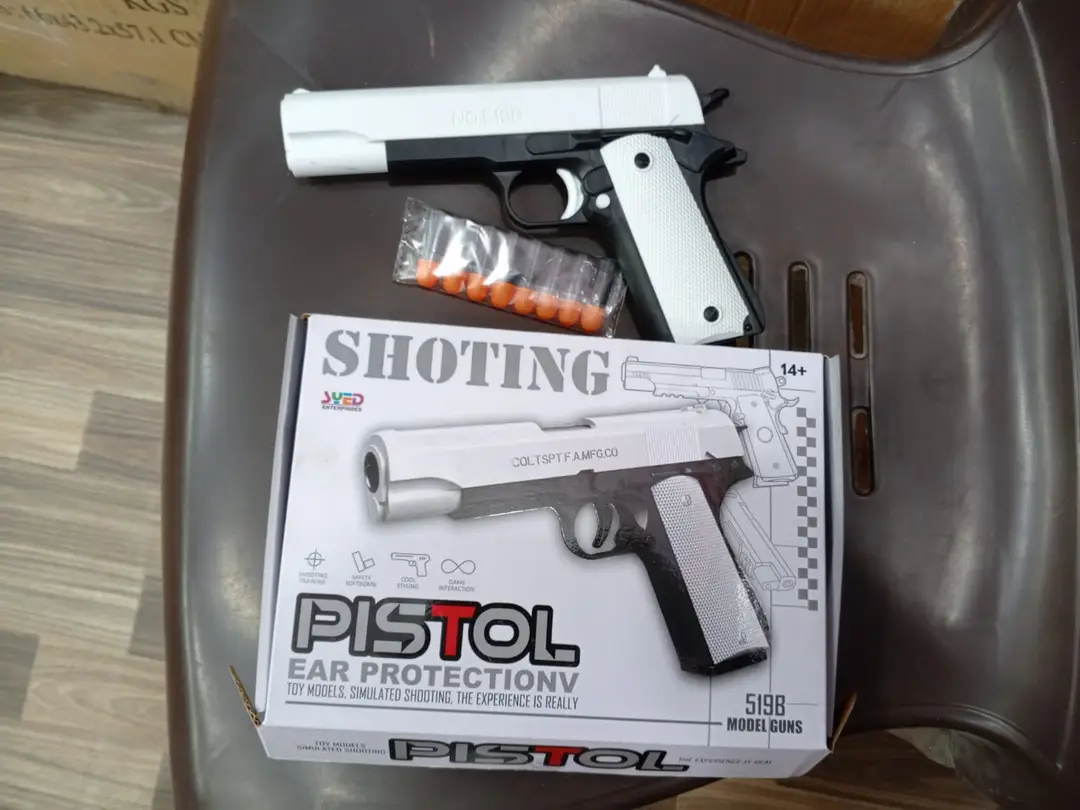 Boy's Plastic Toy Gun