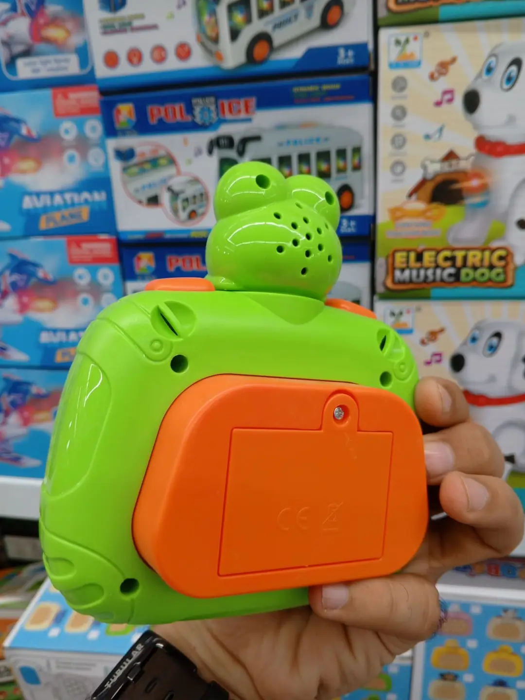 Girl's Plastic Push And Pop Toy
